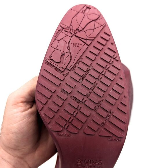 SWIMS Waterproof Galoshes HEEL Shoe Cover Neoprene Weatherproof Sz Medium (7-9) - Picture 7 of 7